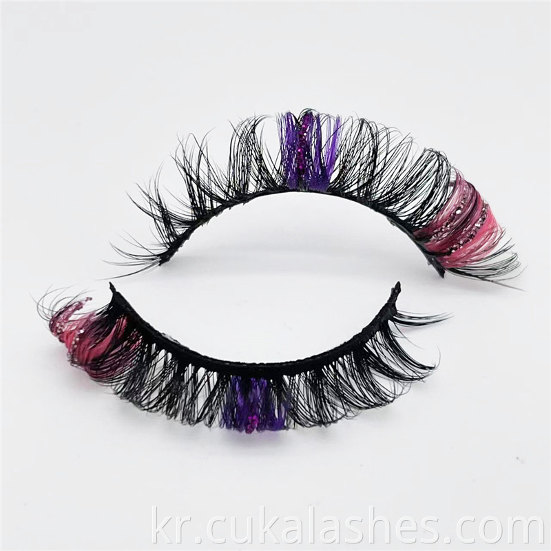 Glitter Russian Lashes Extensions